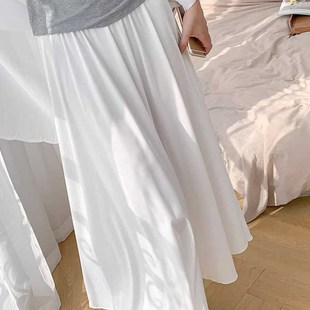 汉服衬裙防走光马面裙内衬旗袍内搭半身裙女古装 防透白色打底裙