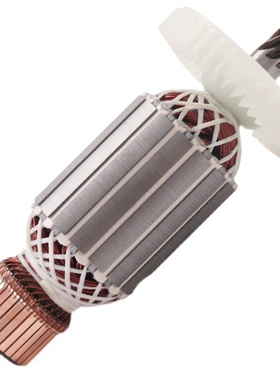 俊丰613钢材机转子力诺达513杉琦355D切割机8齿转子2850W配件