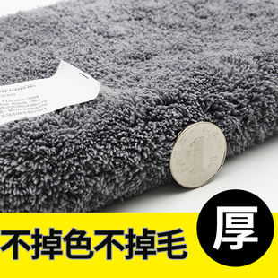 汽车毛巾洗车毛巾双面加厚加大吸水布擦车巾擦车布不掉毛清洁工具