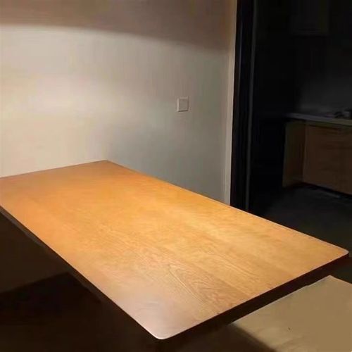 北美樱桃木桌面板餐桌面板实木板定制原木台面书桌电脑桌升降桌板