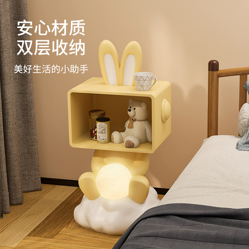 创意落地摆件大型客厅沙发旁收纳卧室实用家居装饰品乔迁新居礼品