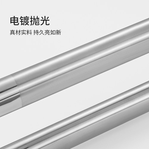 玻璃门拉手不锈钢加厚定制大门把手对装办公室推拉开门扶手大拉手