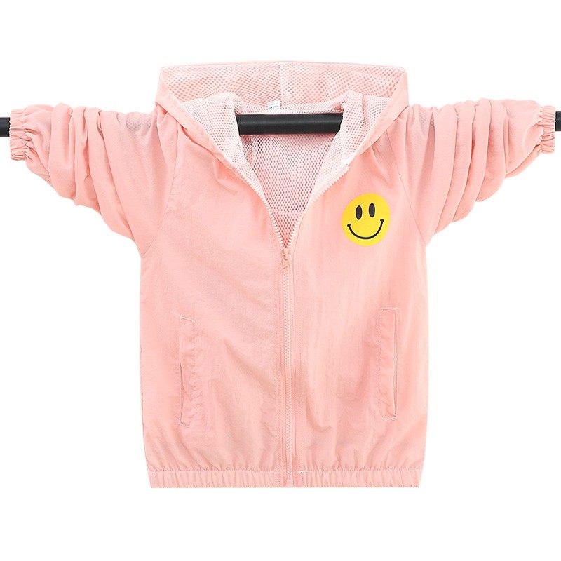 女童防晒衣儿童2021新款小孩薄款透气夏季皮肤衣中大童洋气外套潮