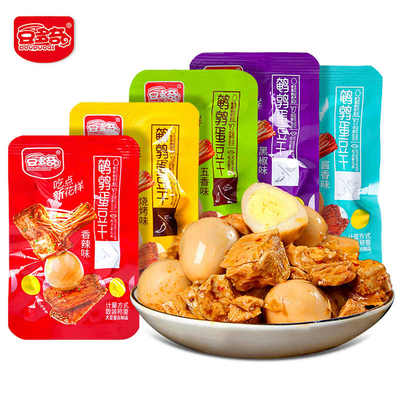 豆多奇鹌鹑蛋豆干解馋休闲零食