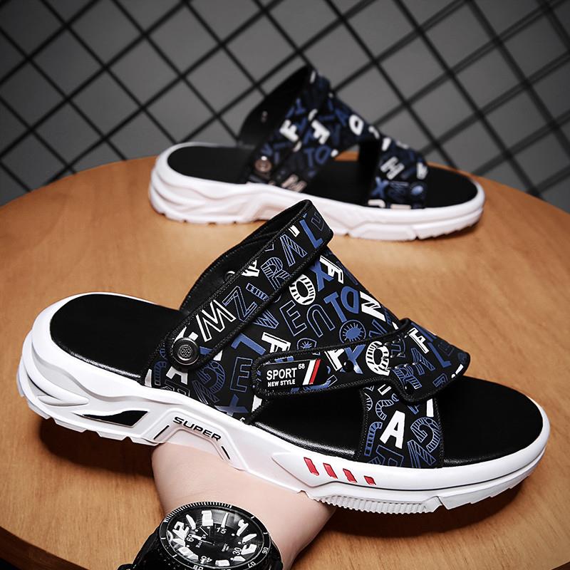 凉鞋男士夏季外穿开车两用2025新款运动休闲潮流凉拖夏天沙滩拖鞋