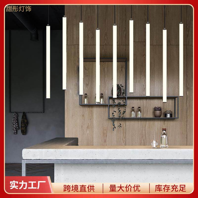 别墅旋转楼梯吊灯复式客厅简约长条极简餐厅吧台床头装饰中山灯具,电子元器件市场,集成电路（IC）,淘宝优惠券,粉丝福利购,淘宝优惠卷