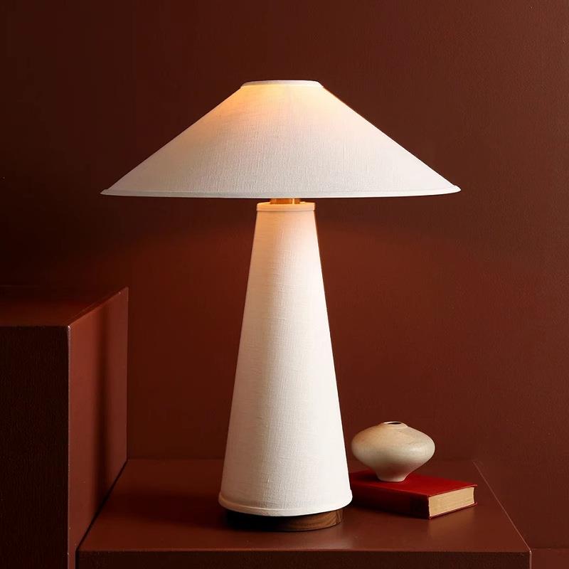 现代简约布艺客厅卧室床头书房设计师样板房酒店民宿美式复古台灯