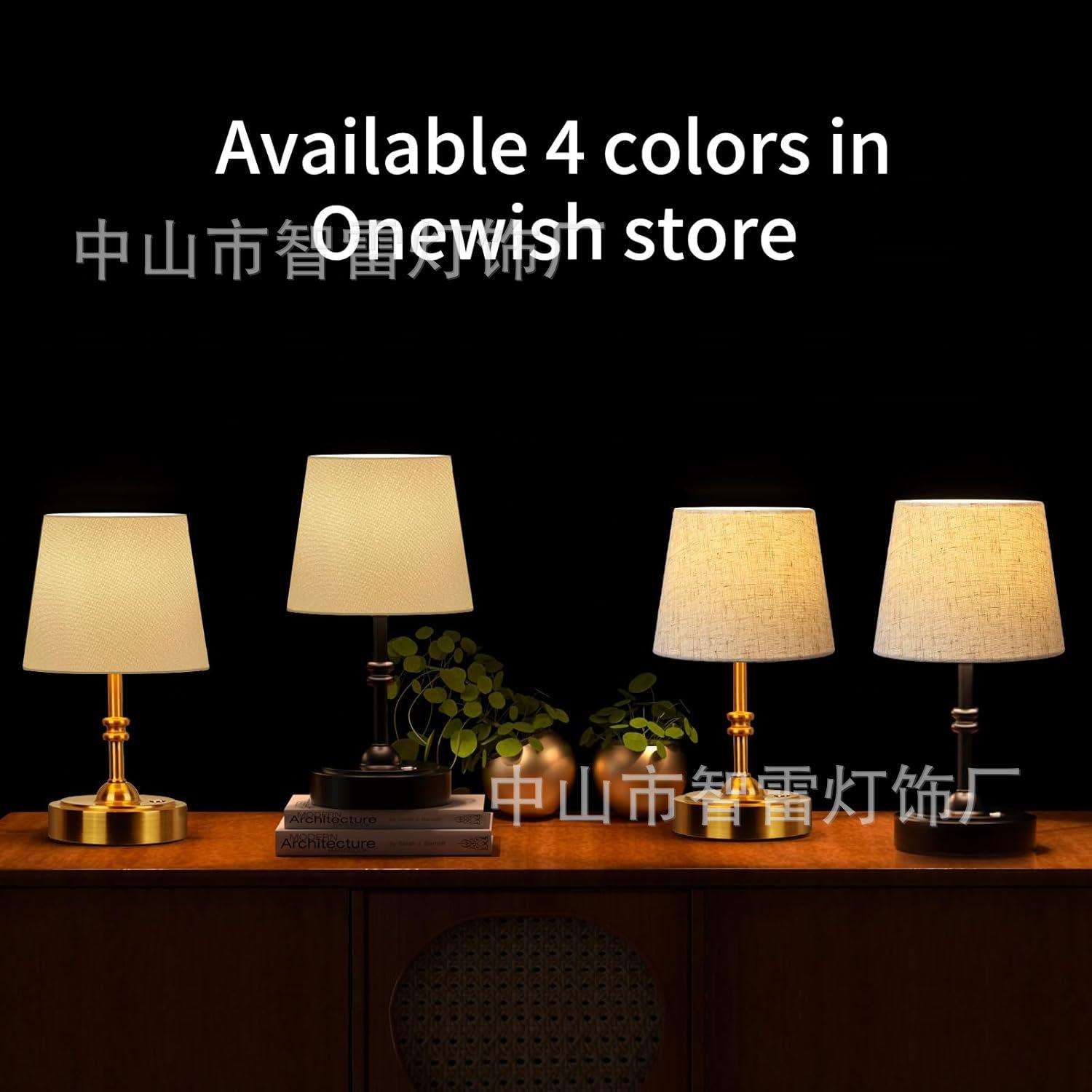 跨境新品卧室床头台灯网红调光触摸式台灯时尚现代简约轻奢氛围灯