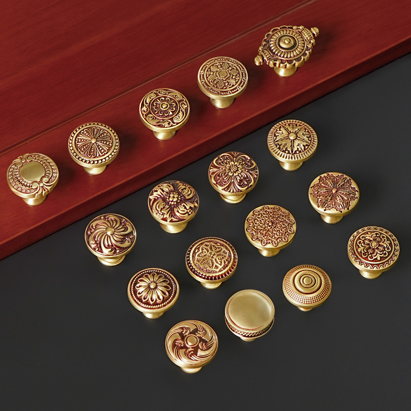 黄铜法式欧式家具高级拉手