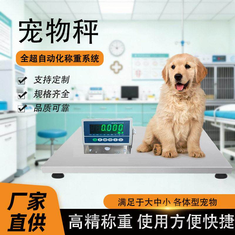 常州全超厂价直发宠物电子秤300kg不锈钢宠物医院电子秤量大价优