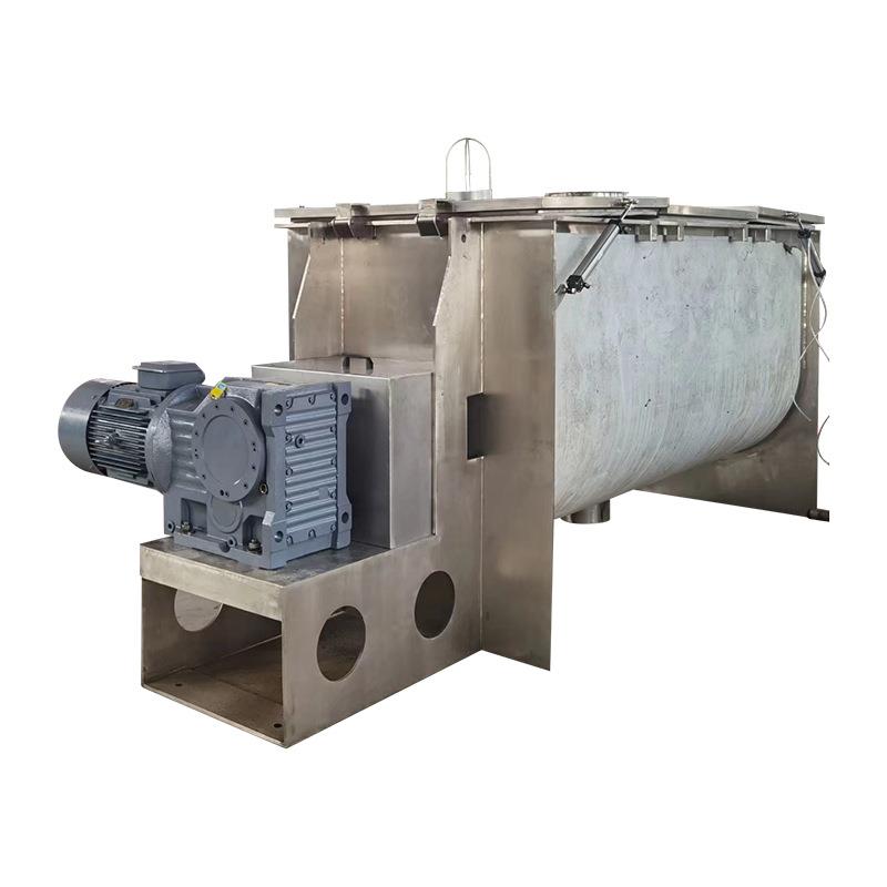 厂家加工螺带混合机喷涂碳化钨四氟螺带混合机化工行业卧式