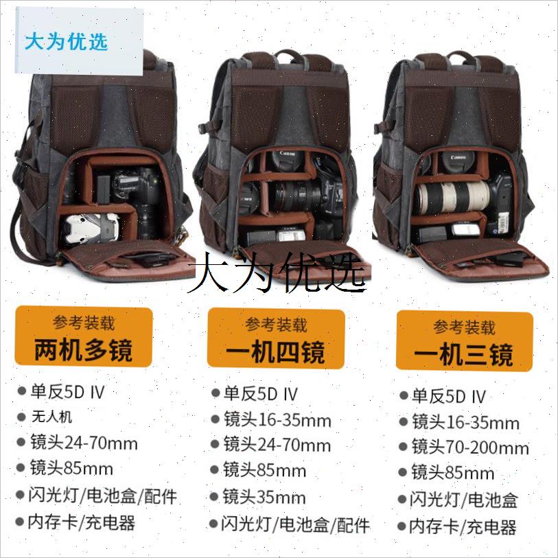 相机无人机一体包适用于大o疆avata2/御3Pro/mini4/air2/3帆布背,