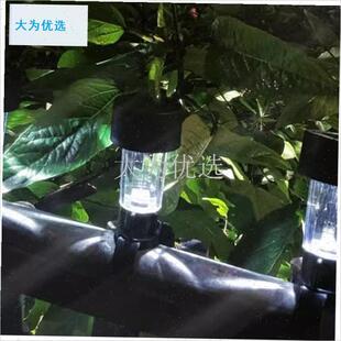 阳能户外花园灯阳台栏杆装饰气氛灯J花园护栏栅栏带覆古夜灯.