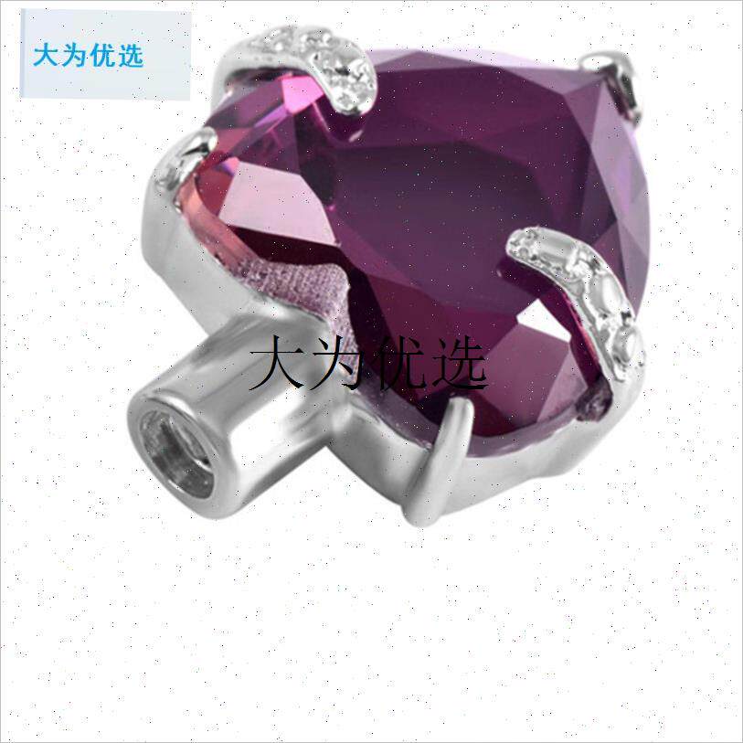 钛钢水晶吊坠配饰女香水瓶项链可打开纪念猫狗S宠物骨灰盒吊坠饰,