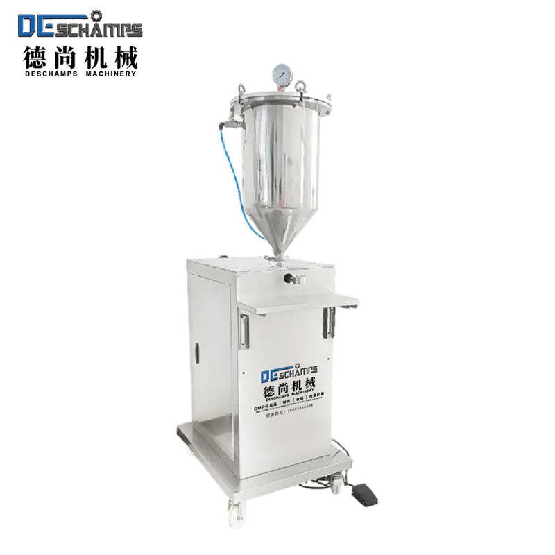 半自动高精度凝胶灌装机水光针管注射器灌装机立式加压膏体罐装机