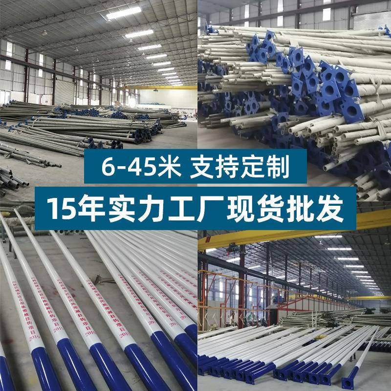 厂家太阳能路灯带杆节能全套太阳能分体路灯杆户外多功能路灯灯杆