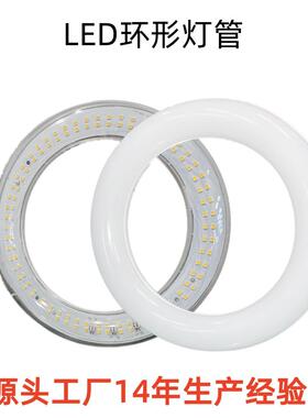 100-277Vac无频闪LED环形灯管G10Q T9环形灯吸顶灯替换圆形管
