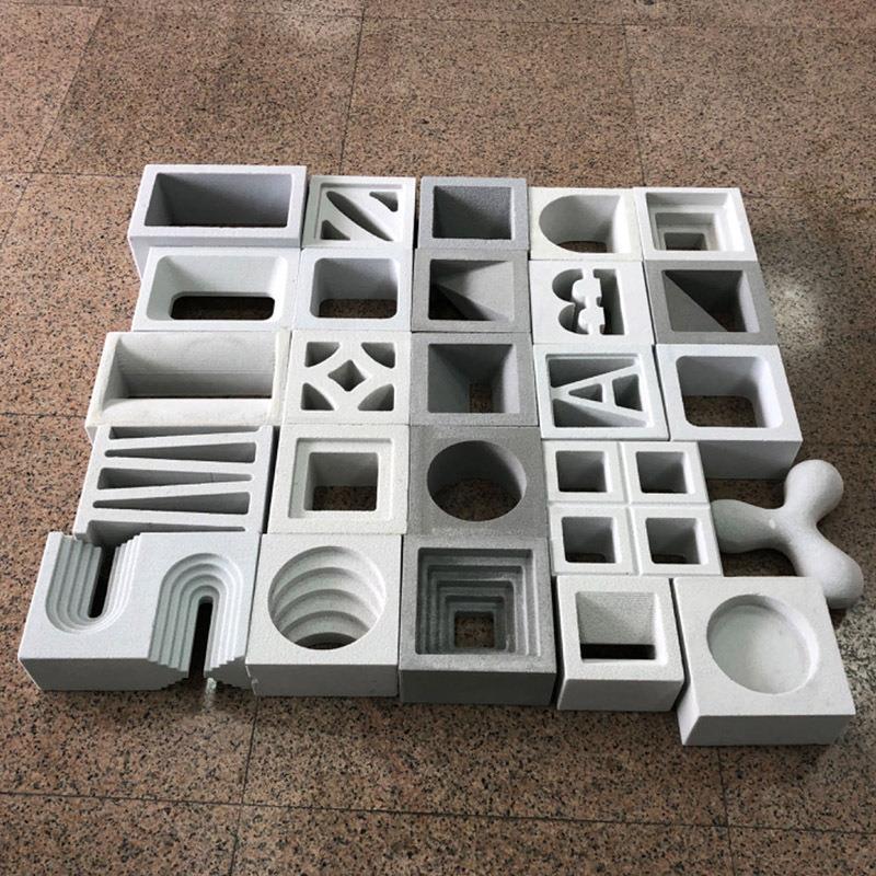 发泡陶瓷空心砖轻质网红双面水泥构件砖隔断墙镂空艺术造型装饰砖