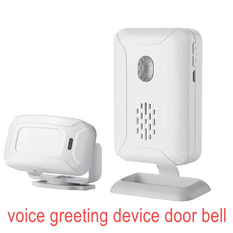 Wireless PIR Motion Sensor Alarm Welcome Doorbell Burglar