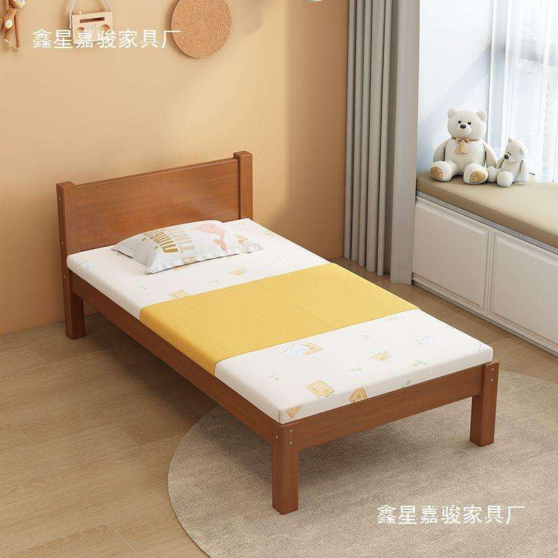 实木儿童床拼接床婴儿加宽床单人床男孩女孩公主床边小床拼接大床