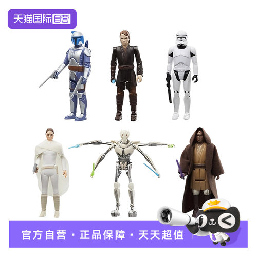 【自营】孩之宝 星球大战：克隆人的进攻 西斯的复仇人偶收藏套装