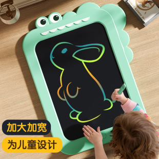 儿童液晶画板可消除手写板小黑板家用手J绘画画玩具电子写字板女