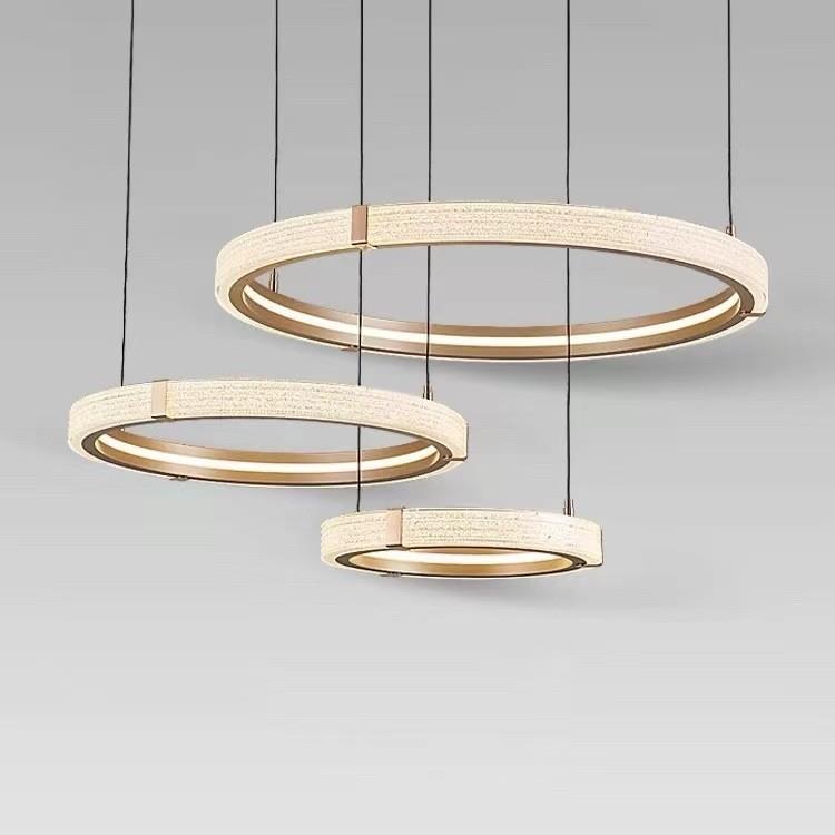 意式极简客厅吊灯大气高端轻奢别墅大厅主灯高级感简约现代卧室灯