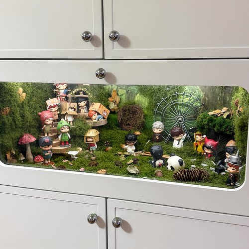 【好牛的手办造景啊】仿真苔藓