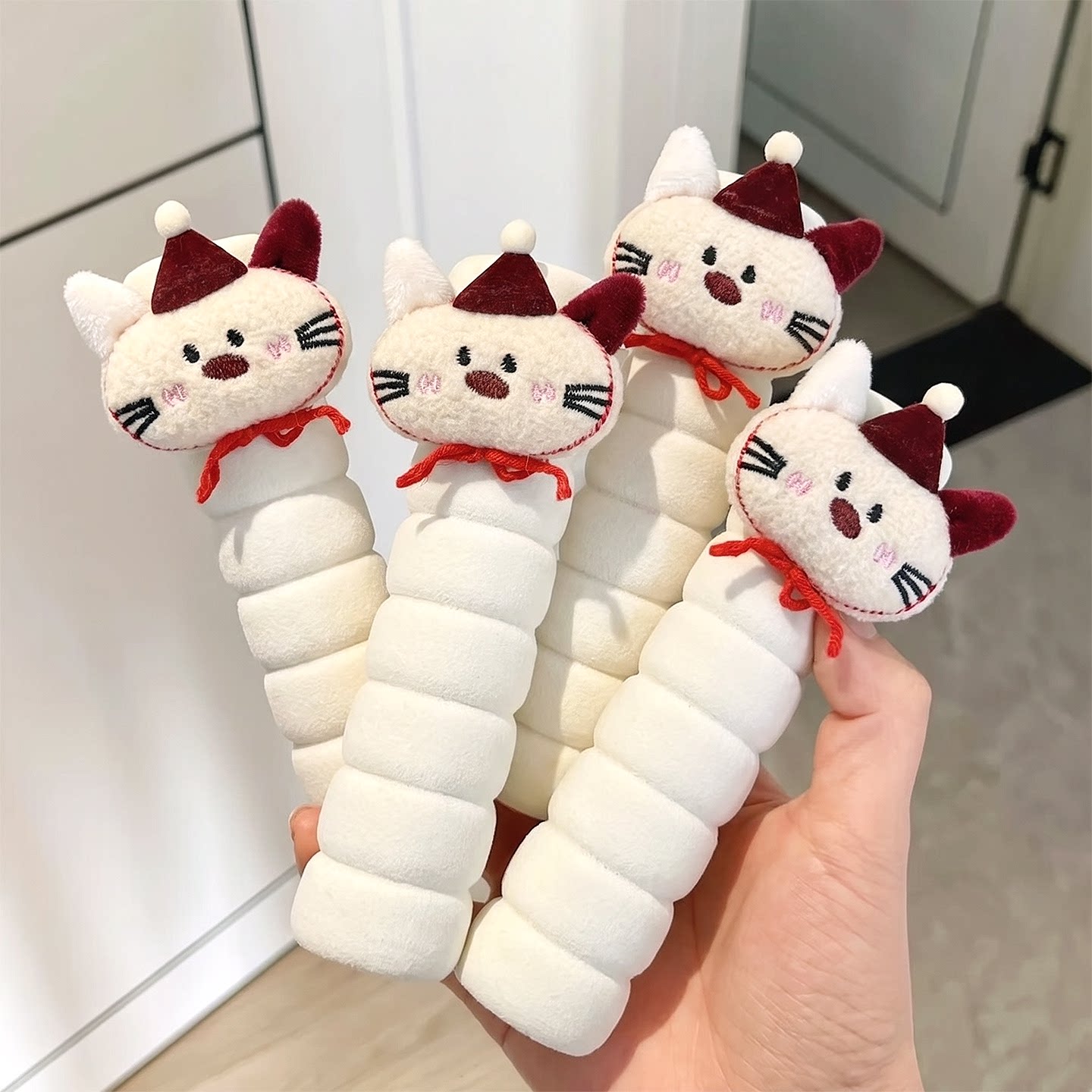 【冬天不冻手啦】门把手套图片
