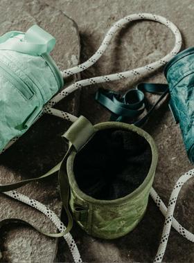 Soill TYVEK CHALK BAG室内野攀攀岩装备镁粉袋防水时尚难度粉袋