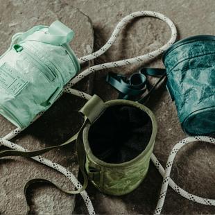 Soill TYVEK CHALK BAG室内野攀攀岩装备镁粉袋防水时尚难度粉袋