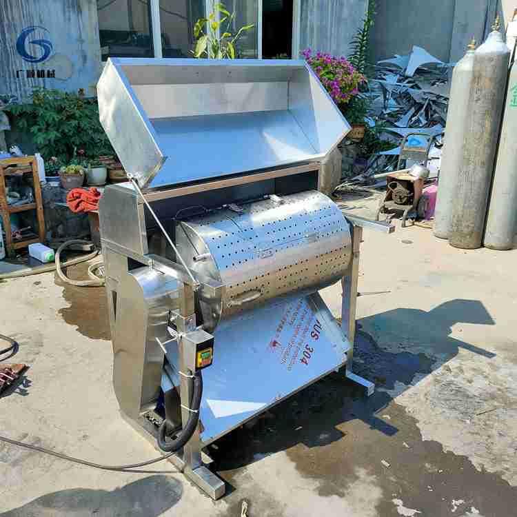 鸭肠洗肠机滚筒式全自动鸭肠清洗机304不锈钢洗肠机