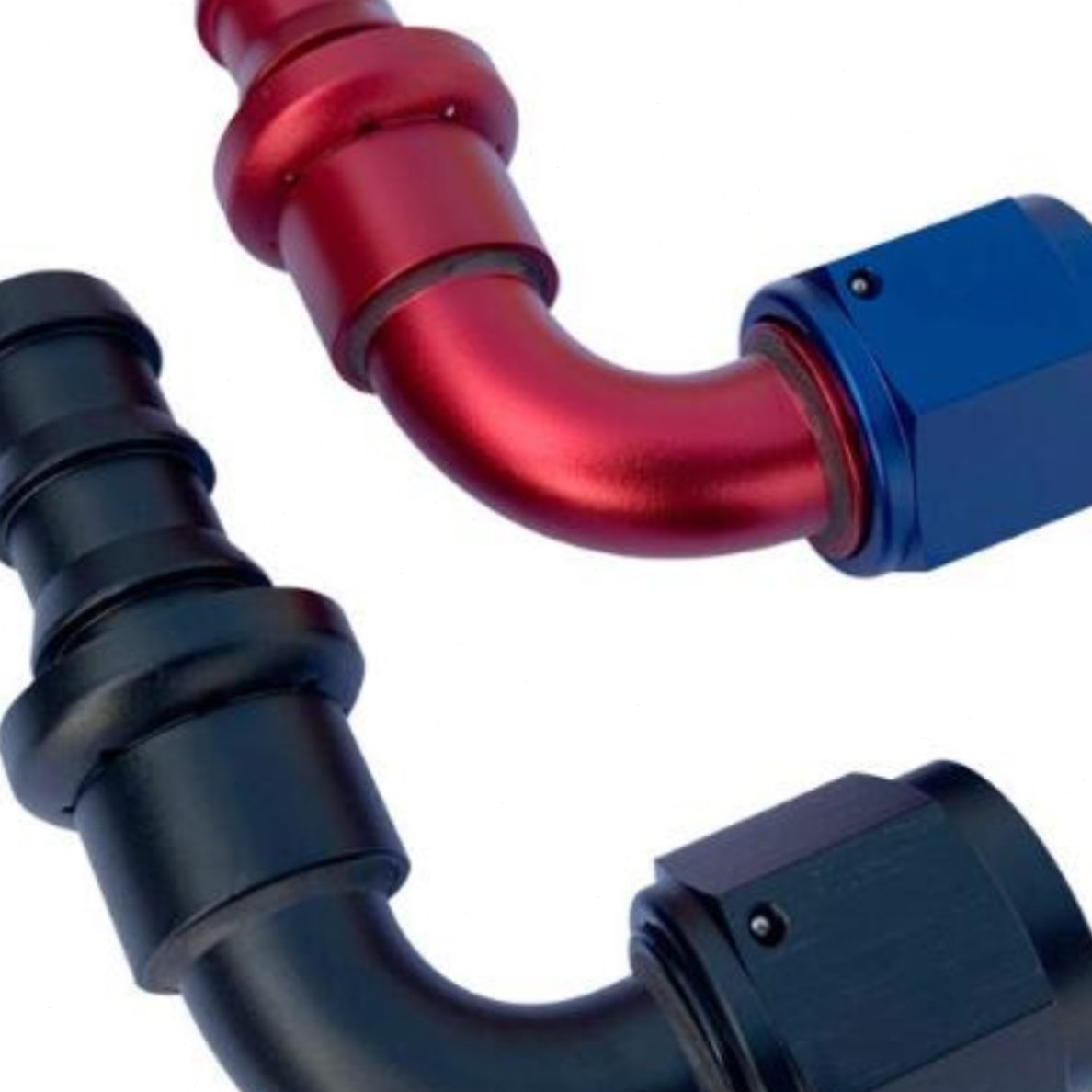 45度A4 A6 A8 A10 A12汽油管插管式快速接头内螺纹PS O