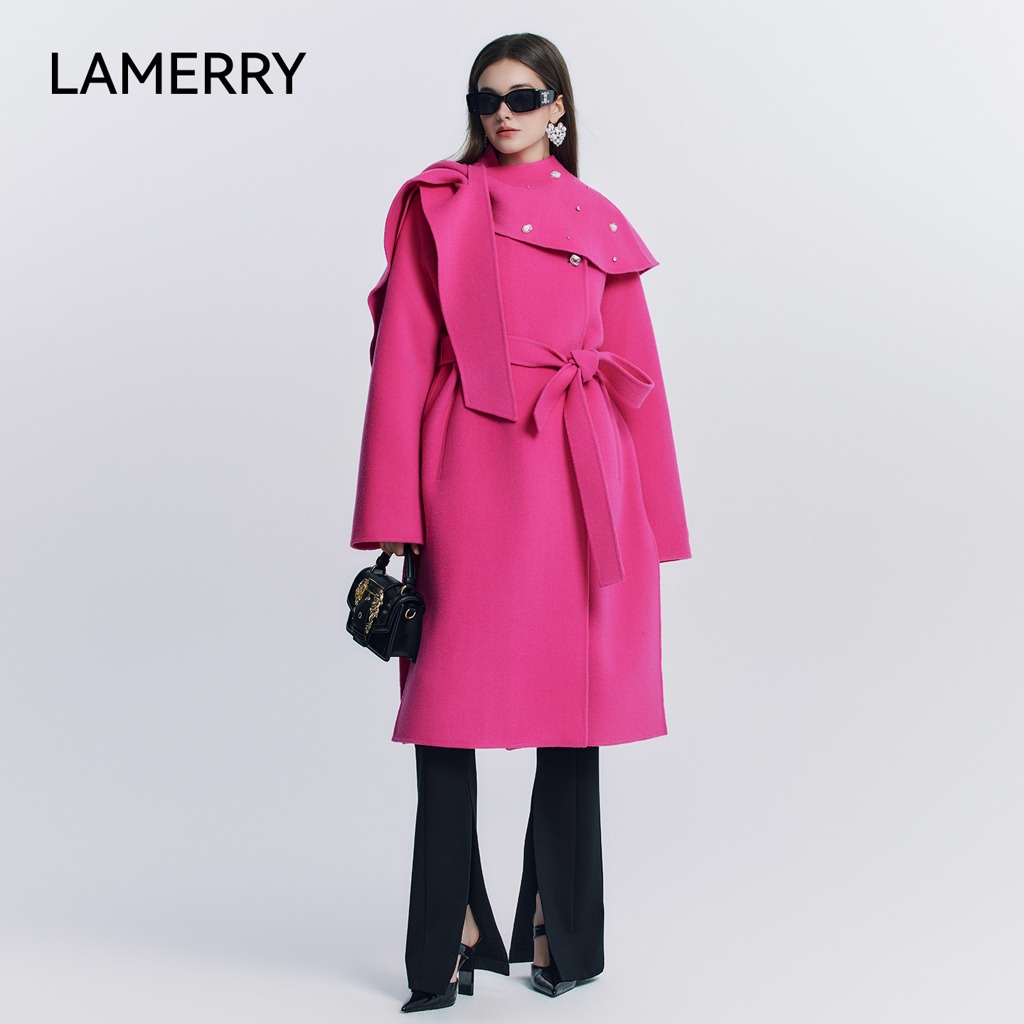 LAMERRY/朗美睿双面呢大衣