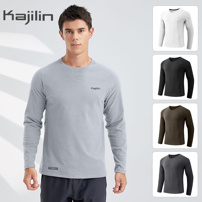 德绒抓绒衣健羚运动T恤男