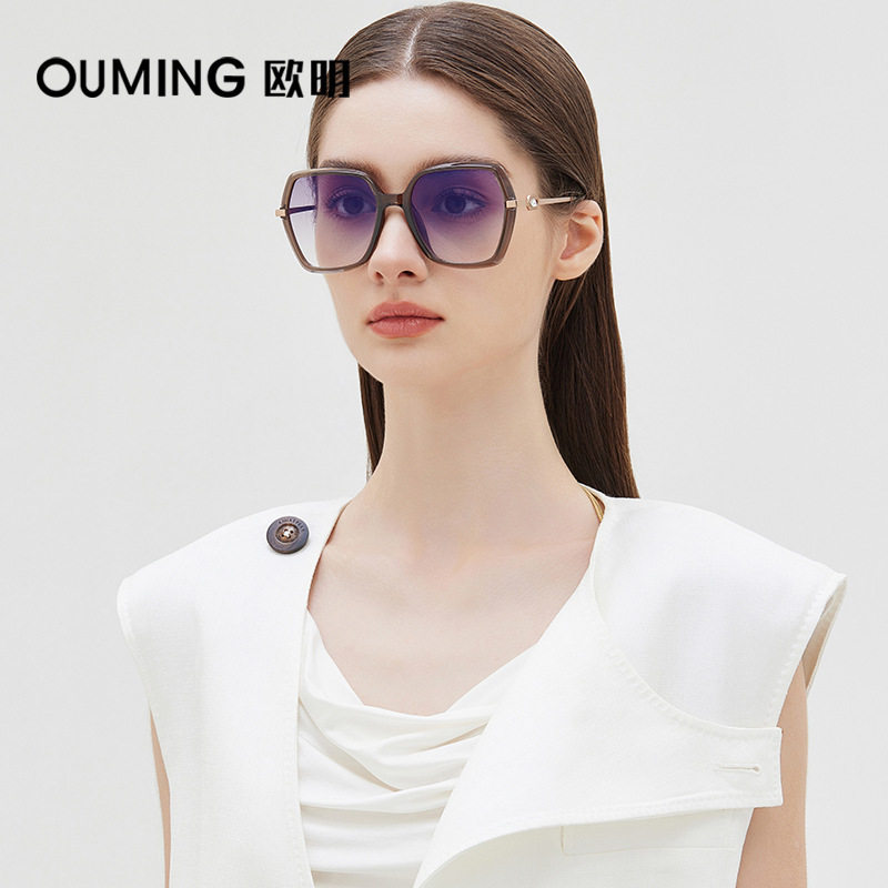 品牌系列 时尚TR框太阳镜复古优雅墨镜高清尼龙眼镜防紫外线6265