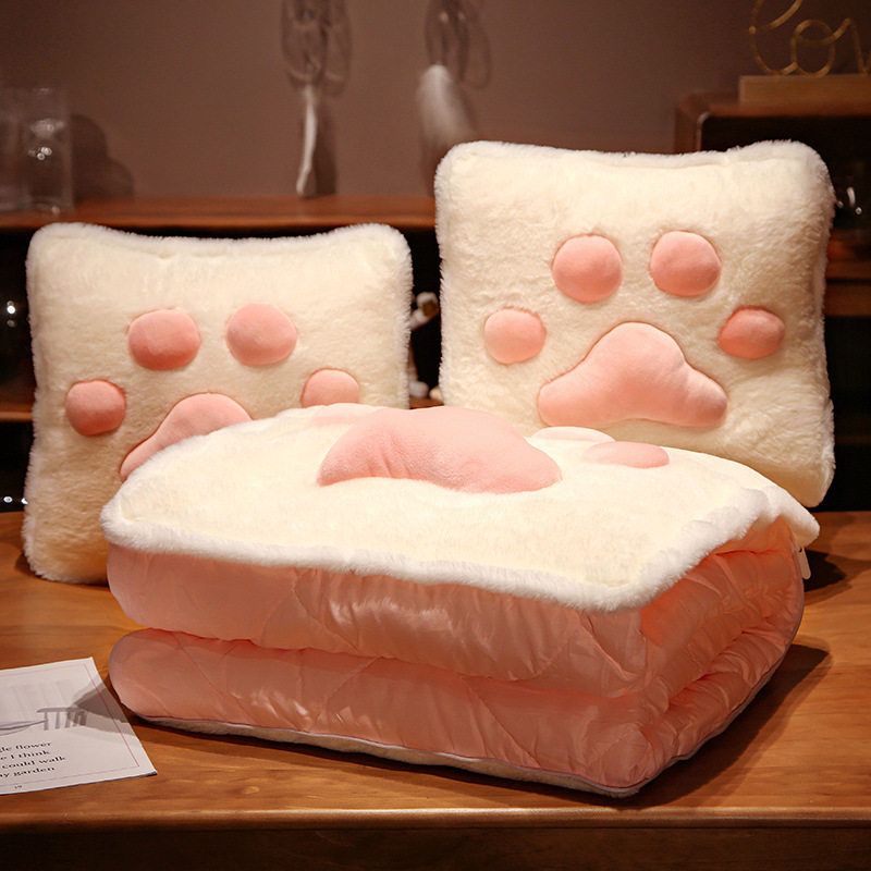 夏季抱枕被子两用折叠靠枕毯子二合一办公室午睡枕头车载汽车靠垫