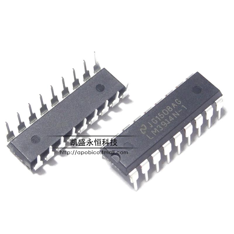 直插 LM3914N-1 DIP-18 LED条形图显示驱动器 芯片国产 全新原装