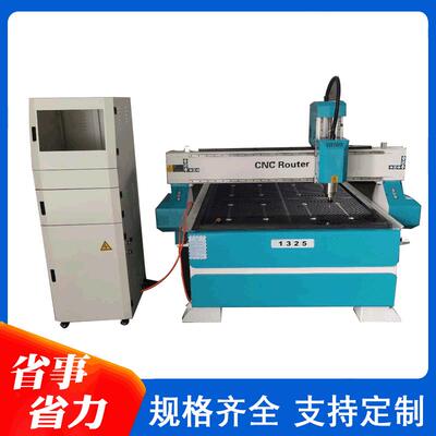 数控1325木工雕刻机家具浮雕镂空pc板广告立体真空吸附C雕刻机