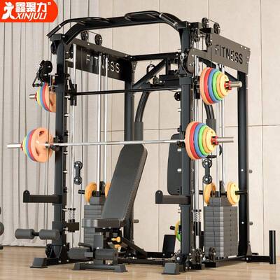 史密斯机综合训练器龙门架健身家用力量训练器材多功能一体大全
