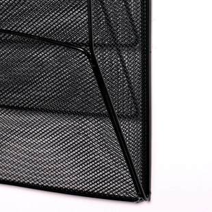 俊钦堂壁挂式多功能文件架墙上金属文件架报刊收纳架多层杂志架