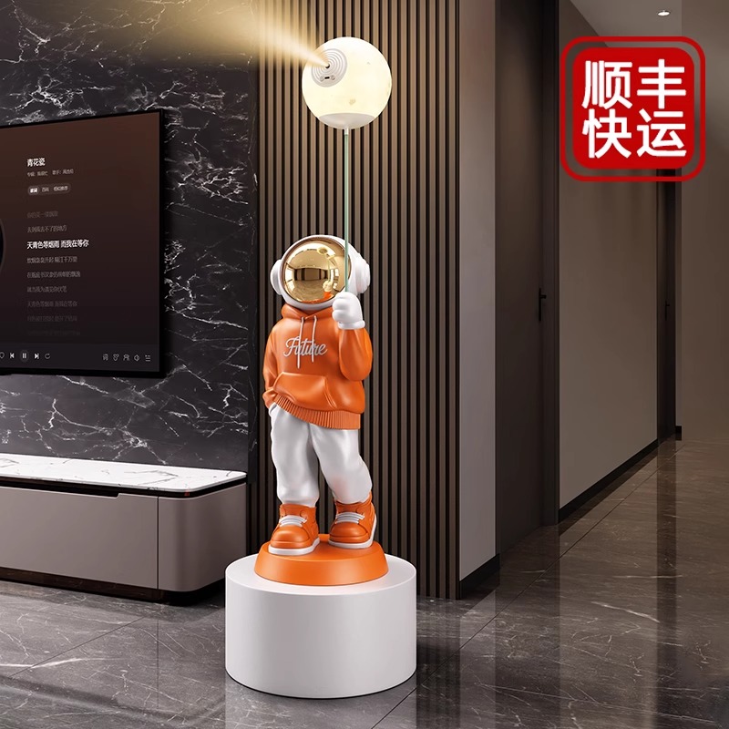 新款太空人宇航员落地摆件