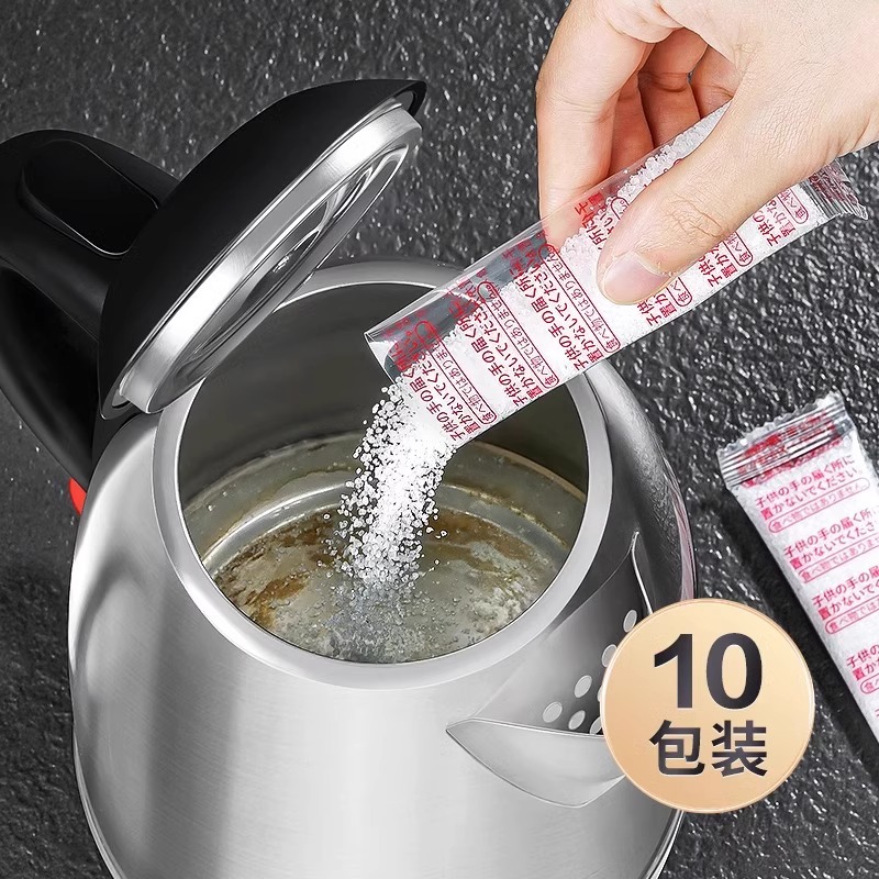 日系柠檬酸除垢剂食品级家用水壶内胆清洁除垢剂去茶渍除茶垢神器