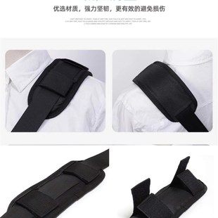 防痛减压斜挎包书包旅游包单肩双肩抱婴 揹包肩垫加厚超厚5厘n米