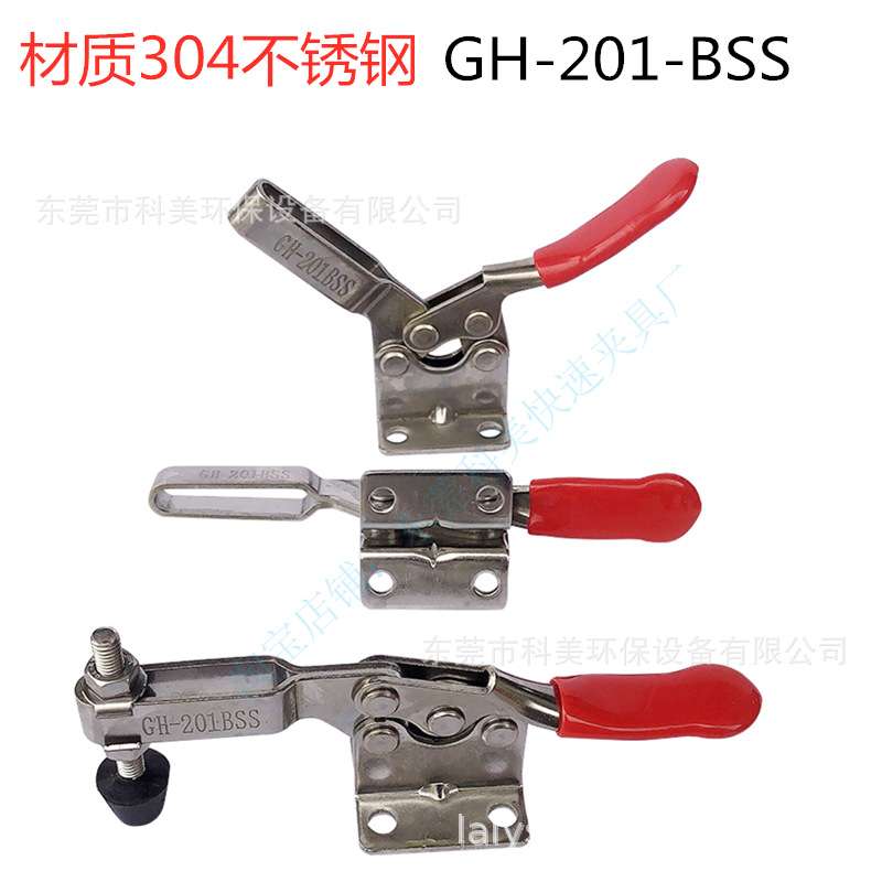 快速夹具快速夹钳快速夹头压紧器工件固定夹具304不锈钢GH201B