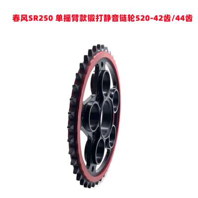 适用春风250SR单摇臂 MY22改装静音大小牙盘