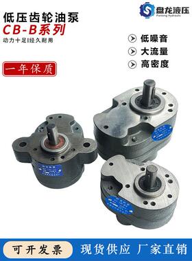 液压油泵齿轮泵CB-B10/B4/B6/B16/B20/B25/B50/B63/B80/100低压泵