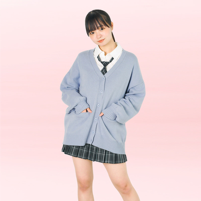 WEGO日系JK制服针织开衫