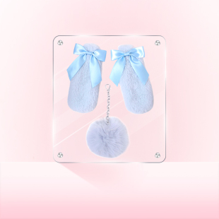 WEGO兔耳朵DIY配饰扎痛包大肠diy材料配件二次元 小食量痛文化谷子