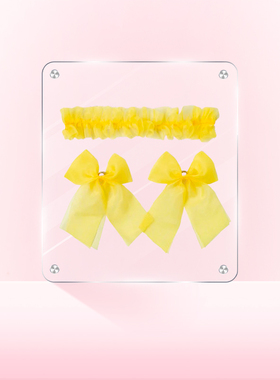 WEGO蕾丝配饰S号爱心棉大肠痛配件二次元痛包挂件蝴蝶结配饰